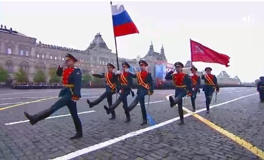 FOTO Parada de la Moscova s-a încheiat după nici o oră. Prin ce se remarcă discursul lui Putin