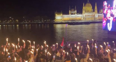 VIDEO Înfrângerea lui Orban, sărbătorită pe străzile din Budapesta
