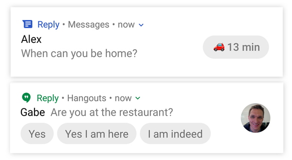 FOTO Android va folosi inteligența artificială pentru a furniza răspunsuri automate în contextul discuțiilor din cadrul aplicațiilor de chat