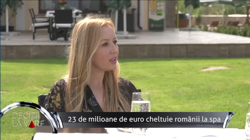 VIDEO Clara Stroe, GM Country Spa, Profit TV: Piața de spa din România