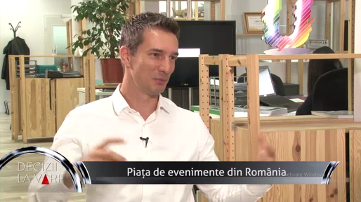 VIDEO Cristian Hossu, CEO Universum Events, Profit TV: Evenimentele corporate, o nișă în expansiune