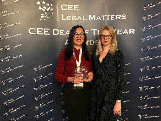 Ijdelea Mihăilescu câștigă premiul „Proiectul Anului în România” la gala regională a CEE Legal Matters