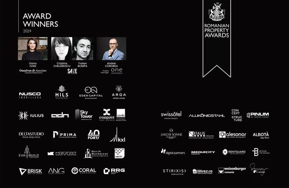VIDEO Romanian Property Awards – Gala de Excelență în real estate-ul românesc. 10 companii naționale în finala europeană de la Londra