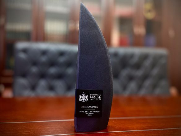 Avocatul Alexandru Mușătoiu adjudecă din nou trofeul „Firma de avocatură a anului în Timișoara