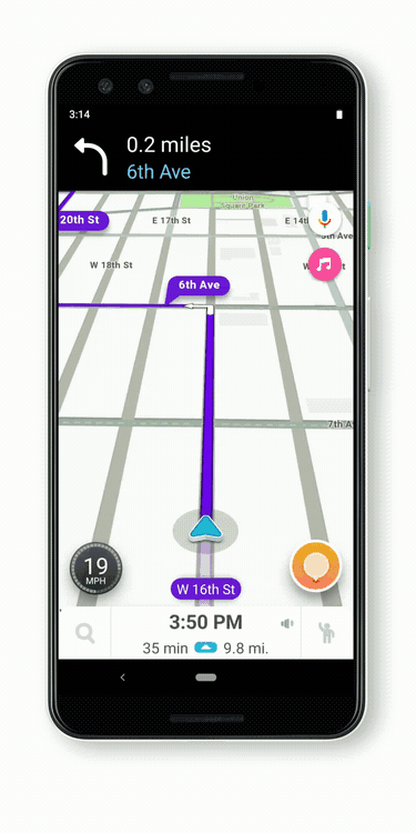 Waze poate fi folosit cu ajutorul Google Assistant