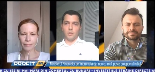Profit LIVE TV - Să ajutăm business-ul. Valentin Tătaru, economist ING Bank: Pare a fi o evoluție în V a economiei – o revenire a epidemiei ar fi foarte dificil de gestionat. Finanțarea deficitului de cont curent devine o problemă