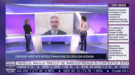 PROFIT NEWS TV Dan Bucșa, UniCredit Bank: PIB-ul va crește cu mai puțin de 3% anul acesta, salariile nu vor depăși nivelul inflației, investițiile vor fi mult mai mici decât cele prognozate