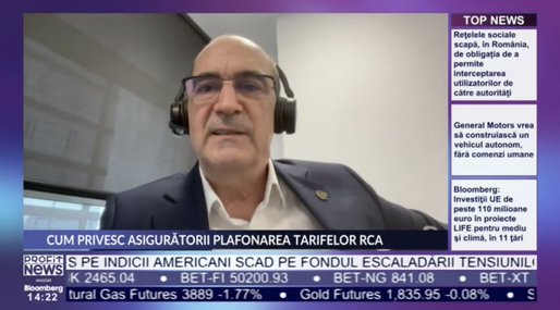 PROFIT NEWS TV Plafonarea tarifelor RCA -  Sergiu Costache, Președinte XPRIMM:  Pericolul cel mai mare este să apară noi falimente. Devine neprofitabil să mai vinzi asigurări auto