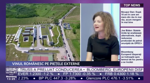 PROFIT NEWS TV Andreea Stoica Micu, proprietar crama Avincis: Trebuie să încercăm să privim România ca pe o mică Toscana. Și suntem și mai ieftini decât Italia sau Franța