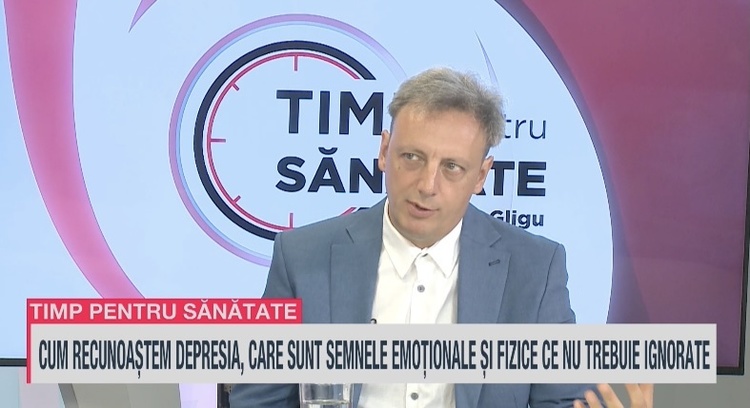 Mihai Zanfir, medic psihiatru: Când vorbim de depresie, vorbim despre niște probleme de natură afectivă / Liviu Elefterie, psiholog și psihoterapeut: Ei simt o durere constantă și o lipsă puternică de a vedea luminița de la capătul tunelului