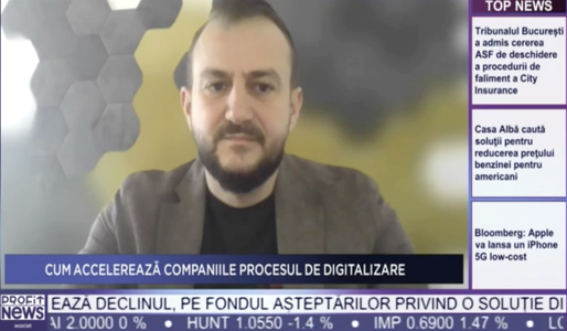 VIDEO PROFIT NEWS TV Alexandru Băloi, Director Divizia de Soluții pentru Antreprenori, Vodafone România: Pentru o afacere mică, primii pași în digitalizare înseamnă prezența în mediul online. E foarte important să poată să te găsească clienții 