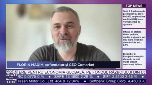 VIDEO PROFIT NEWS TV Florin Maxim, CEO Comarket: Cea mai mare problemă este că nu înțelegem diferența între digitizare și digitalizare. Se fac însă eforturi