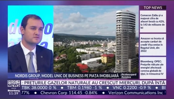 VIDEO PROFIT NEWS TV (Re)Descoperă România - Florin Poștoacă, Sales Manager Nordis Group: Succesul vânzărilor reflectă și o consolidare a zonei de antreprenoriat în România. Imobiliarele - cea mai sigură investiție