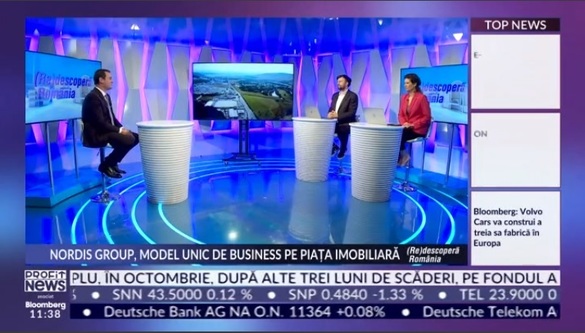 VIDEO PROFIT NEWS TV (Re)Descoperă România - Florin Poștoacă, Sales Manager Nordis Group: Succesul vânzărilor reflectă și o consolidare a zonei de antreprenoriat în România. Imobiliarele - cea mai sigură investiție