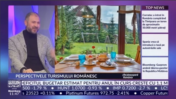 PROFIT NEWS TV (Re)Descoperă România - Mădălin Măncilă, Casa Muntelui: Antreprenorii care vor să își dezvolte un business turistic în mediul rural trebuie să aibă răbdare 