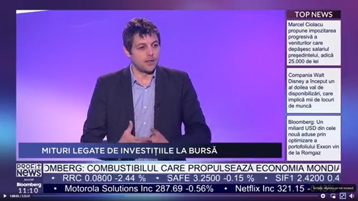 PROFIT NEWS TV Maratonul de Educație Financiară - Remus Dănilă, BVB: Creșterile mici și constante nu fac știrile, dar reprezintă identitatea bursei
