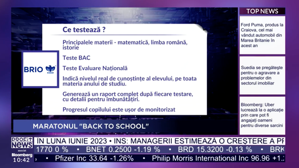 Maratonul Back to School la Profit News TV – Gabi Bartic, CEO Brio: Sistemul românesc de educație nu are standarde, nici de predare și nici de evaluare. Frica nu ne folosește în educație