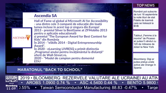 Maratonul Back to School la Profit News TV - Cosmin Mălureanu, CEO Ascendia, despre problemele digitalizării educației: Enorm de mult achiziții prin PNRR au fost pentru hardware, dar software-ul e trecut la “și altele”, deși e esențial