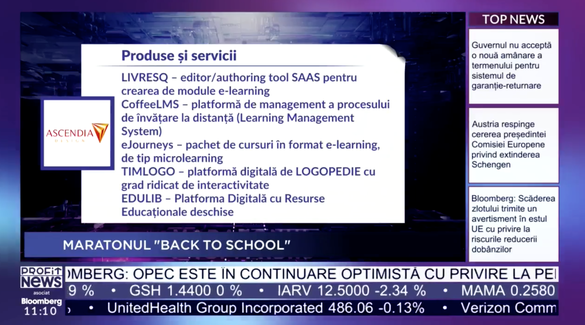 Maratonul Back to School la Profit News TV - Cosmin Mălureanu, CEO Ascendia, despre problemele digitalizării educației: Enorm de mult achiziții prin PNRR au fost pentru hardware, dar software-ul e trecut la “și altele”, deși e esențial