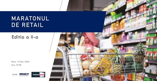 ASTĂZI Maratonul de Retail si Retail Banking, organizat de Profit.ro TV - Cum vor face față antreprenorii români într-o piață care este tot mai dominată de branduri internaționale, Ascensiunea ESG, Cât de verde poate deveni un retailer