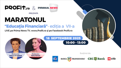 Maratonul Profit.ro Educație Financiară Ediția a VII-a. Unde își mai plasează românii banii, cum ne protejăm de fraude și atacuri cibernetice, noile obiceiuri financiare și impactul asupra economiei