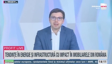 VIDEO Schimbări majore în energie. Costin Bănică, Head of Energy & Infrastructure, IO Partners: Componenta speculativă a fost destul de puternică, însă s-au luat măsuri pentru a mai îngrădi această parte. Din ianuarie 2026 vom intra pe licitație - Profit.