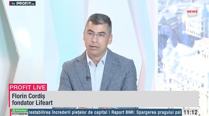VIDEO Tratarea aerului. Florin Cordiș, fondator Lifeart: Oamenii devin tot mai conștienți de necesitatea tratării aerului. Reușita unui eveniment depinde și de confortul termic - Profit.ro Live TV