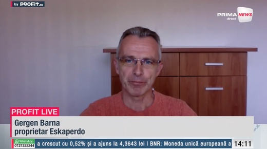 VIDEO Vis început în 2006 a devenit realitate după ani de provocări. Gergen Barna, proprietar Eskaperdo: Cea mai mare investiție a fost în amenajarea terenului. Am vrut să ridicăm standardele - Profit.ro Live TV