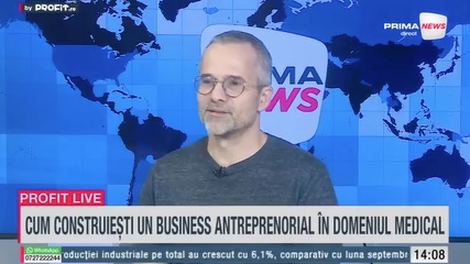 VIDEO Foarte greu de găsit angajați de calitate. Oren Iancovici, fondator AMOO Klinik: Dacă statul ar investi un pic în start-up-urile din România, firmele ar ajunge pe Wall Street foarte repede - Profit.ro Live TV