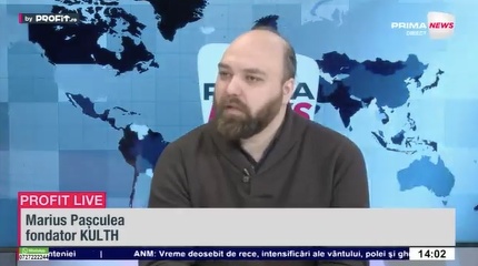 VIDEO Aplicație AI pentru turiștii pasionați de artă. Marius Pașculea, fondator KULTH: Obiectivul ar fi să luăm o finanțare de circa 500.000 de euro și să ajungem la 50.000 de utilizatori. Vizăm Europa și SUA pentru extindere - Profit.ro Live TV
