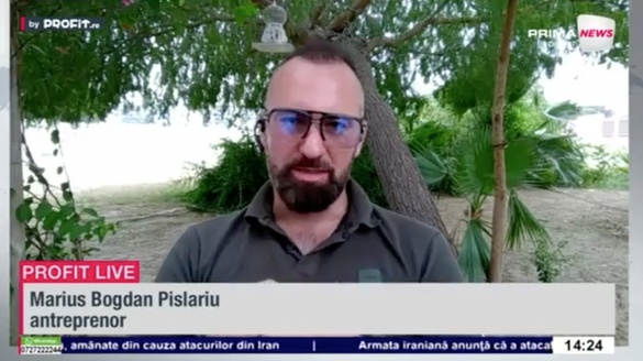 VIDEO Imobiliare puse pe hold în Dubai. Marius Bogdan Pislariu, antreprenor: Situația nu este roz, toată lumea așteaptă să vadă ce se întâmplă. Sunt foarte mulți rezidenți care așteaptă să scadă prețurile și să cumpere - Profit.ro Live TV
