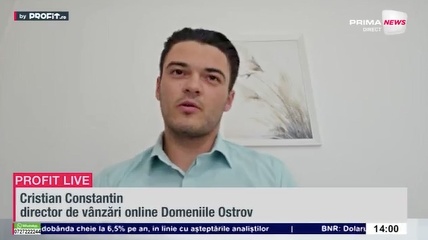 VIDEO Paște 2026. Cristian Constantin, Domeniile Ostrov: Consumatorul este mai educat și mai atent la ce bea. Vânează reduceri și oferte bune, caută un raport calitate-preț corect – Profit.ro Live TV