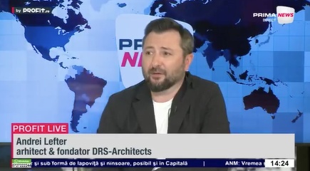 VIDEO Mall-urile devin clădiri multifuncționale, nu doar spații de retail. Andrei Lefter, DRS-Architects: Străzile comerciale au început să-și facă din nou prezența – Profit.ro Live TV
