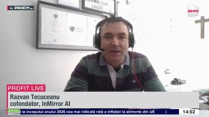 VIDEO Poți să vorbești cu Capra cu trei iezi, poți să vorbești cu scriitorii respectivi. Răzvan Tecuceanu, co-fondator InMirror AI: Marea întrebare este ce minte trebuie să avem noi ca să putem naviga într-o asemenea lume – Profit.ro Live TV