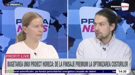 VIDEO Noi branduri hoteliere vin în România. Sebastian Mîndroiu, fondator PickTwo Studio: Există o concentrare pe București și pe zona montană. Lanțurile hoteliere încep să se lipească - Profit.ro Live TV