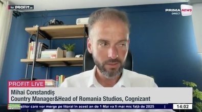 VIDEO Cum se schimbǎ piața muncii în IT. Mihai Constandiș, Cognizant: Cei care vor rămâne tradiționali și concentrați pe o singură tehnologie s-ar putea să devină mai puțin relevanți / Alin Turcu, Cognizant: AI-ul face un om junior să poată produce mult m