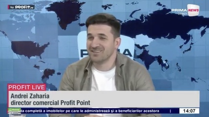 VIDEO Investițiile nu mai sunt un moft, ci o necesitate. Andrei Zaharia, director comercial Profit Point: Printr-un simplu click din confortul casei putem investi în zeci, sute, mii de companii atât de simplu - Profit.ro Live TV Pastila Financiarǎ