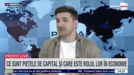 VIDEO Principala greșeală este că oamenii investesc în lucruri pe care nu le înțeleg. Andrei Zaharia, director comercial Profit Point: Sub nicio formă nu ar trebui să se apuce de investiții până nu înțeleg principiile și nu au o strategie coerentă - Profi