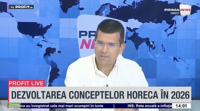 VIDEO Este cel mai rău să tai din marketing. Dragoș Panait, fondator Next Root Hospitality Consultants: Nu cred în piață de fine dining astăzi, dar cred în casual dining făcut corect. Contează conceptul - Profit.ro Live TV