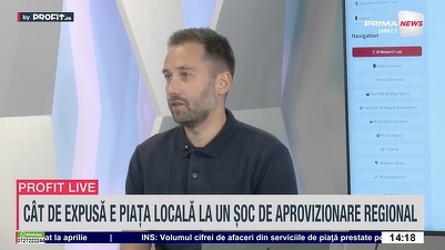 VIDEO Când sunt anunțuri de pace, acțiunile scad. Alexandru Chirilă, CEO Profit Point: Atât timp cât războiul persistă, piața mizează pe faptul că va apărea un bottleneck de aprovizionare - Profit.ro Live TV Pastila Financiară