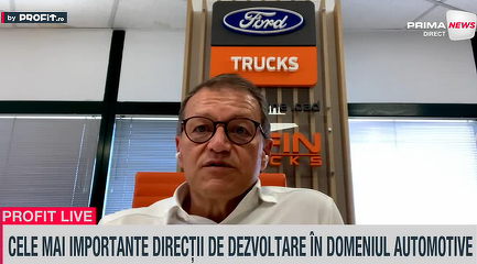 VIDEO Grupul AIC Trucks își extinde activitatea. Stefano Albarosa, CEO: Strategia noastră este să crăm noi afaceri care se pot compensa reciproc atunci când unul dintre sectoare intră în scădere - Profit.ro Live TV