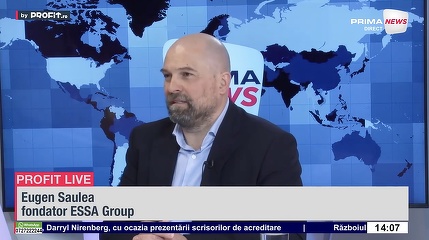 VIDEO Brandul propriu crește. Eugen Saulea, fondator ESSA Group: Companiile care sunt mărci consacrate scad. Rugăm partenerii să nu ia decizii emoționale, să nu umble la bugete, pentru că vom veni cu soluții - Profit.ro Live TV