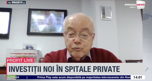 VIDEO Nu merge deloc bine. Ioan Simion, proprietar SanConfind: Maternitatea e ca un bolovan de picior, ne rugăm de Casa de Asigurări să ne dea și nouă niște paturi în plus, nu ne dau nici bani suficienți. Nu putem să ne extindem - Profit.ro Live TV