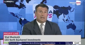VIDEO Revine cererea pe rezidențial. Vlad Musteață, CEO North Bucharest Investments: În următoarele 2-3 luni, cred că pot fi făcute cele mai bune investiții din ultimii 2 ani și din viitorii 2 ani. Avem niște prețuri absolut corecte - Profit.ro Live TV