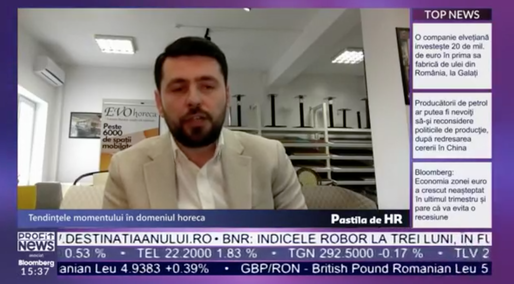 VIDEO Pastila de HR - Alin Trușcă, CEO EVOhoreca: Firmele mijlocii nu sunt prima opțiune pentru candidați atunci când își caută un loc de muncă