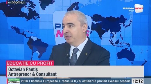 VIDEO Companiile nu mai sunt doritoare să-și crească numărul de angajați. Octavian Pantiș, antreprenor și consultant: Cel mai bun mod de a ne securiza locul de muncă este să adăugăm valoare. Asta e singura garanție! - Profit.ro TV Educație cu Profit