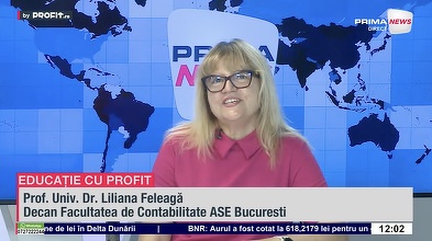VIDEO Reputația în acest domeniu se câștigă greu, dar se pierde foarte ușor. Prof. Univ. Dr. Liliana Feleagă, ASE: În echipa unui manager de succes se află întotdeauna un contabil foarte bine pregătit - Profit.ro Live TV Educație cu Profit
