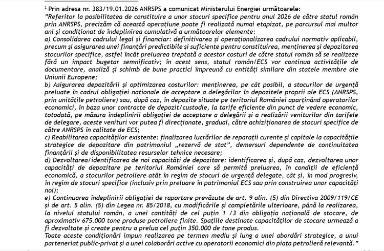 Sursă: Ministerul Energiei Sursă: Ministerul Energiei