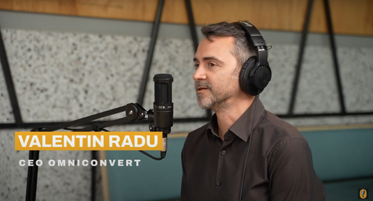 VIDEO Pe Cont Propriu - Valentin Radu, CEO OmniConvert: Antreprenoriatul e, de fapt, un dans cu propria ta creație, iar creația te oglindește pe tine. Am dat prea multe șanse
