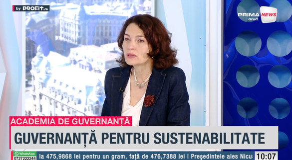 VIDEO Profit.ro TV Academia de Guvernanță - Guvernanța care inspiră încredere: de ce transparența, sustenabilitatea și educația sunt esențiale în economia actuală